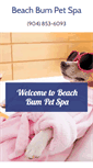 Mobile Screenshot of beachbumpetspa.com